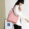 JIANLINST Damen-Nylontasche, wasserdicht, großes Fassungsvermögen, leicht, A4-Format, ideal für den Weg zur Arbeit oder Schule, Rosa