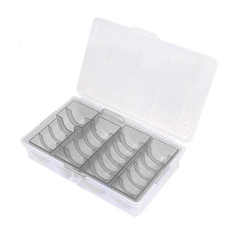1Pcs Coin Box Clear Round Coin Cases Storage Capsules Display Cases Protection Organizer Collectibles Gifts Holder