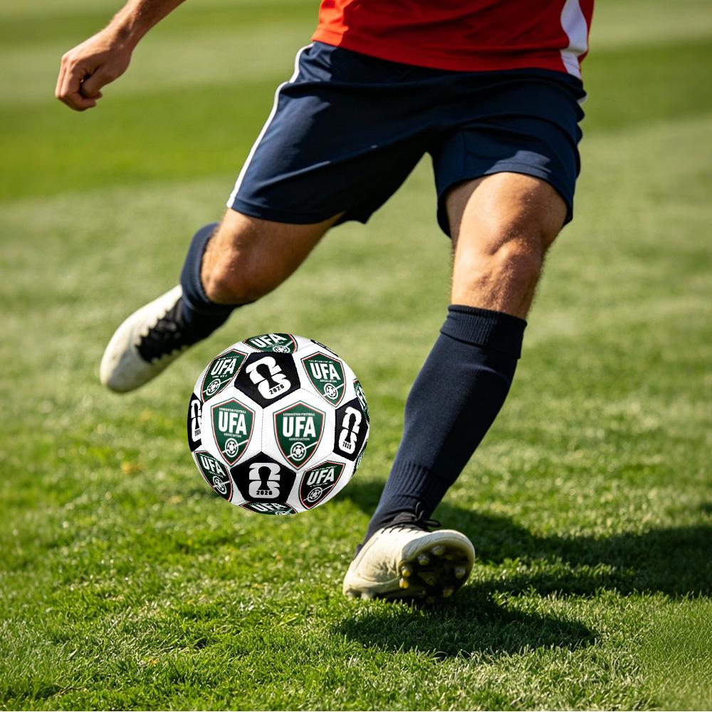 1 Stück Usbekistan Fußball Größe 5 Fußball Professioneller Spiel-Trainingsfußball Indoor & Outdoor Sportball Vereins-Trainingsball Leicht Durable y1
