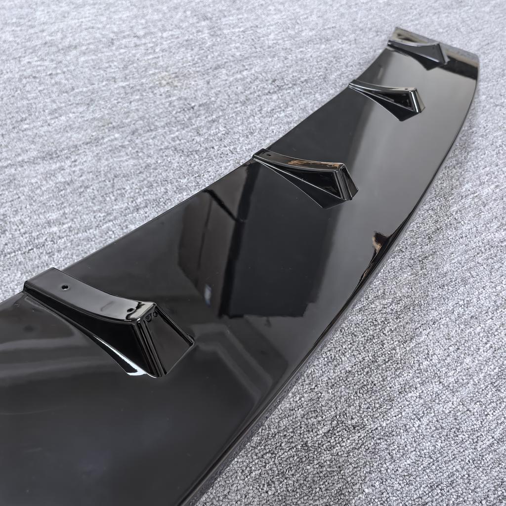 Para Volkswagen Golf 8 MK8 GTD GTE R-Line GTI Clubsport 2020-2024 Labio Spoiler Divisor Protector de Parachoques Delantero Estilo Maxton