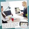 Bulletin Board Memo Desktop Home Decor Dry Erase Chalkboard Easel for Classroom Bedroom Office