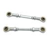 2Pcs Steering Shaft Tie Rods Kit with Hand Tie Rod Ball Joints Steering Suspension M8 for Electric Mini ATV Go Kart Quad