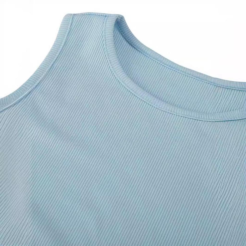 2026 Women's Sleeveless Tank Top & Mini Skirt Two-Piece Set