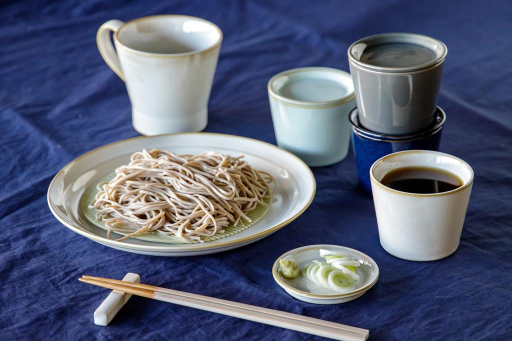 TAMAKI HINATA Hinata Soba Choko Sake Diameter X Height (Choko) Cup, 8.2cm 6.5cm, 190ml, Gray, T-947784