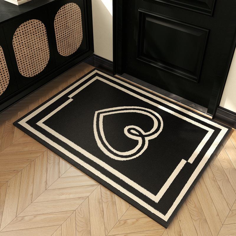 High-End Chinese Style Entrance Doormat: Dirt-Resistant Rug for Front Door, Living Room, Bedroom, or Hallway