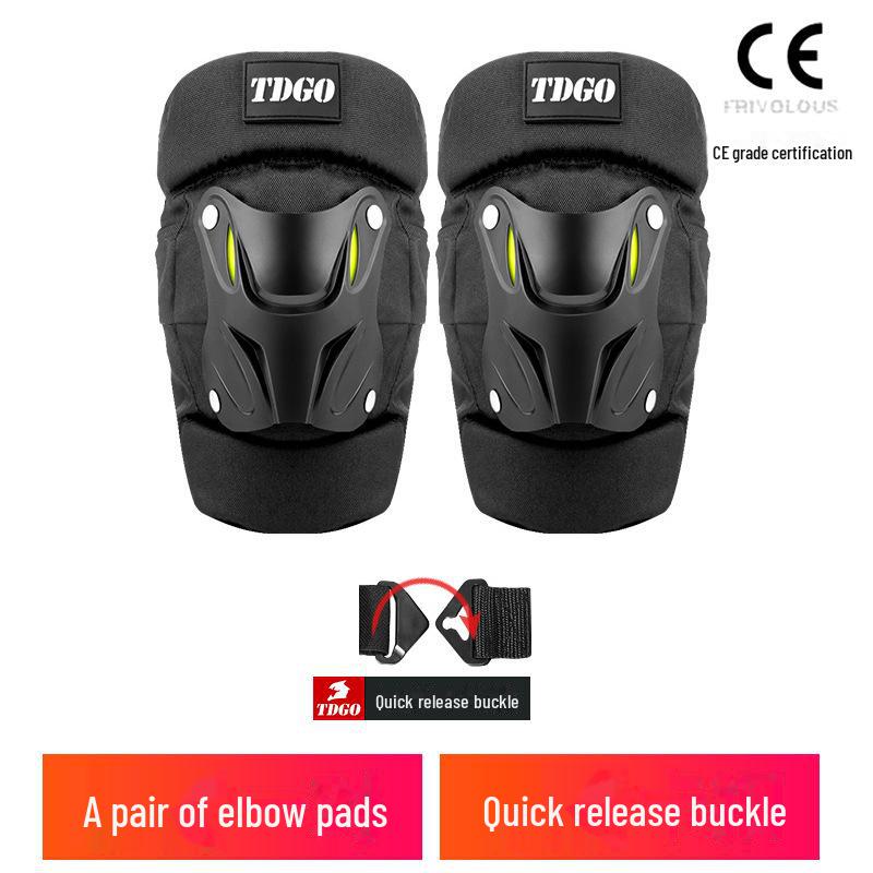 Winddichte Motorrad-Knie- und Armschützer: Winterreitschutz, Anti-Fall Knight Sports Gear