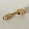 Refrigerant Brass Adapter Rustproof Corrosion Resistant R32/R454B Air Conditioner Reverse