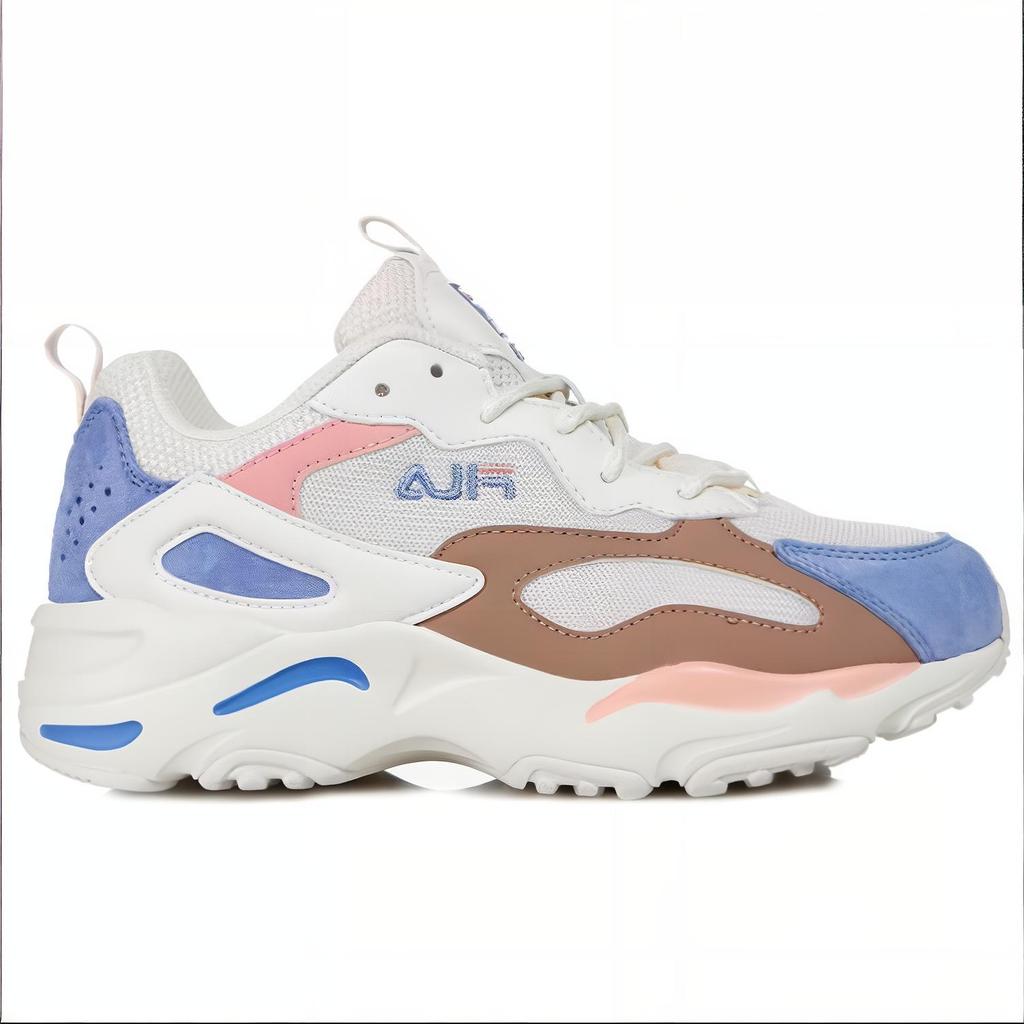 FILA Tracer Retro Running Shoes Brown/Blue/Pink 1IM00003_149
