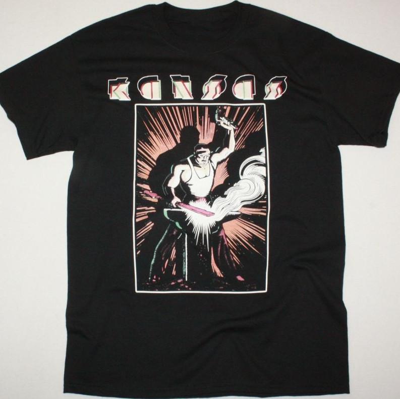 Band KANSAS POWER BLACK Unisex S5XL Shirt BS759 Unisex T-Shirt XXXL