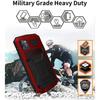 Hybrid Shockproof Protective Case Cover for IPhone 17 16 15 14 11 13 16 12 Mini 360 Full Protect Diamond Glass Metal Silicone