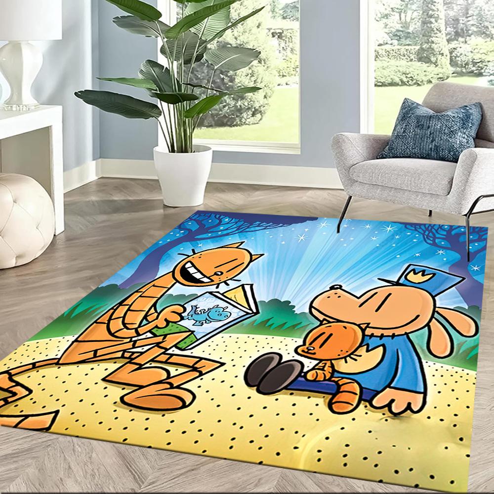 Dog Man Square Rugs Are a Great Choice for Living Rooms, Bedrooms, Home Décor, and As Gifts.