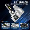 2Pcs H15 LED Headlight Bulbs High Power 6000K High Beam 120W 40000LM Turbo Headlamp DRL Driving Lamp For Volkswagen Golf 6/7 BMW 12V