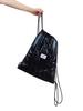 Maison Creme Metallic String Backpack_Black