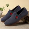 Old Beijing cloth shoes men's corduroy casual soft sole non-slip breathable comfortable lightweight middle-aged working dad shoes