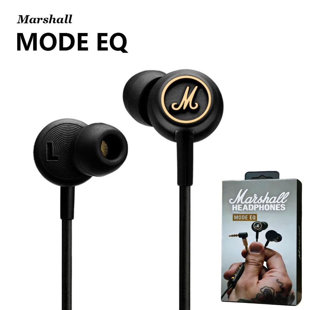 MARSHALL MODE EQ Hi-Fi In-Ear Headphones with Microphone, Black