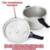 Trykkoker Tetningsring 2L/2.5L/2.8L Silikonring Slitesterk Gummipakning