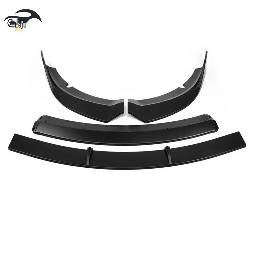 Grenzüberschreitender Custom Frontsplitter mit zweilagiger Lippe für 2015-2022 Dodge Charger