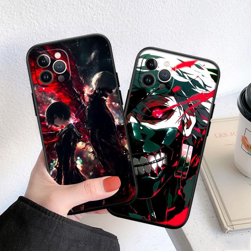 HK73 Tokyo Ghoul Soft Shell Phone Case for iPhone SE X XS XR 16E 17 11 Pro Max 8 7 6 6s Plus Air
