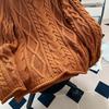 Sweater for Women Winter Cotton Thickened Pullover Warm Knitted Stretchy Long Sleeve Oversize Jumper Sweater Tops