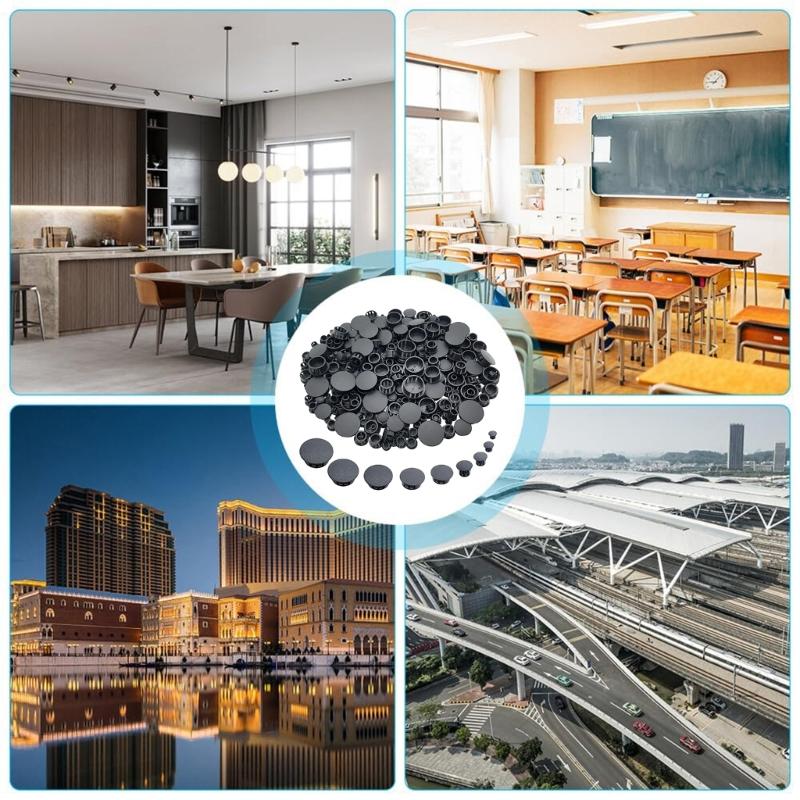 Comprehensive Locking Hole Plugs Furniture Protections Completes Round Hole Plugs Suitable for Tubes & Furniture Ends