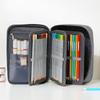 72-Hole Sketch Pencil Storage Bag - Student 3-Layer Pencil Case for 24, 48, or 72 Pencils.