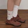YK Logo Socks Pink