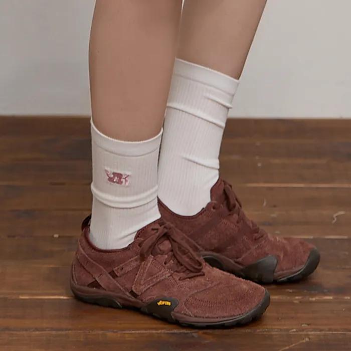 YK Logo Socks Pink