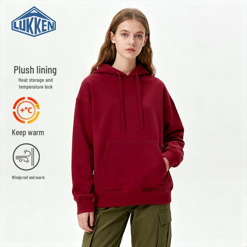 LUKKEN Women's Plush Lined Hooded Sweatshirt