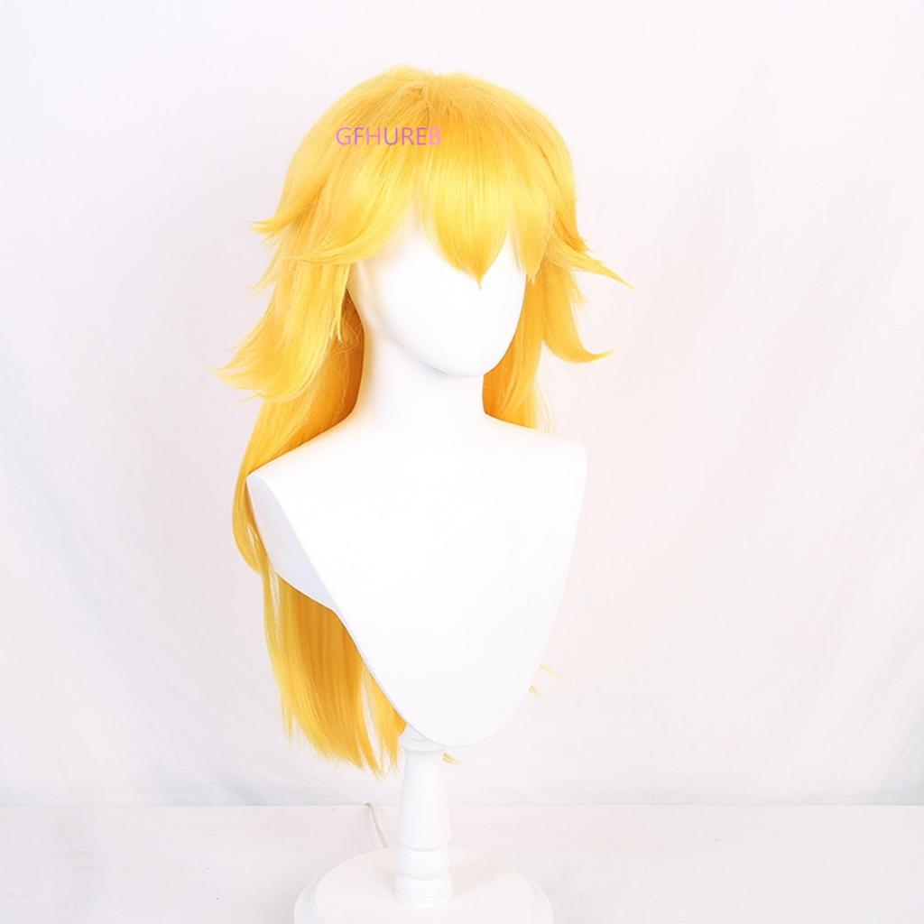 Princess Peach Cosplay Anime Wig for Cultural and School Includes Wig Wig, Heat-Resistant, Costumes, Halloween, Festivals, Festivals. Net.