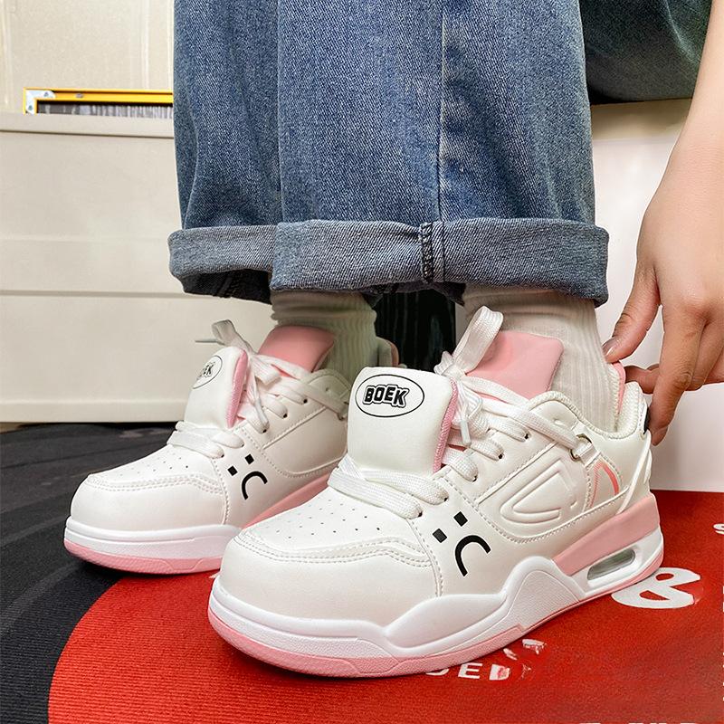 Versatile Bread Shoes, Air-cushioned Height-increasing Casual Shoes, Student Running Shoes