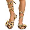 Flache Schuhe Damen Sandalen Schleifenschuhe Kleiderschuhe Designer Rom Schuhe Elegante Damenschuhe 2026 Sommertrend Sexy Damen Zapatillas