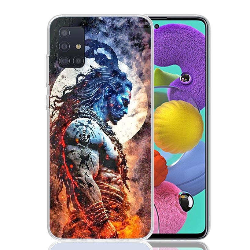 Lord Shiva Hindu God Buddha India Phone Case For Samsung Galaxy A52 A32 A22 A12 A02S A50S A30S A51 A31 AA71 Note 20 Ultra 10 S10