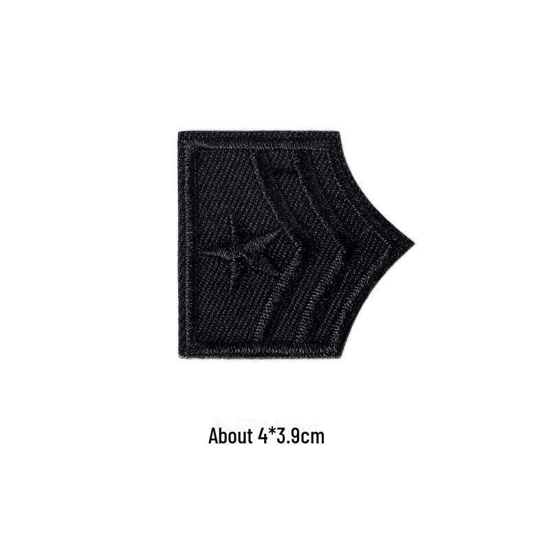 

Чорна нашивка для ремонту безшовної шкіряної куртки без швів для безшовного одягу та вишивки.