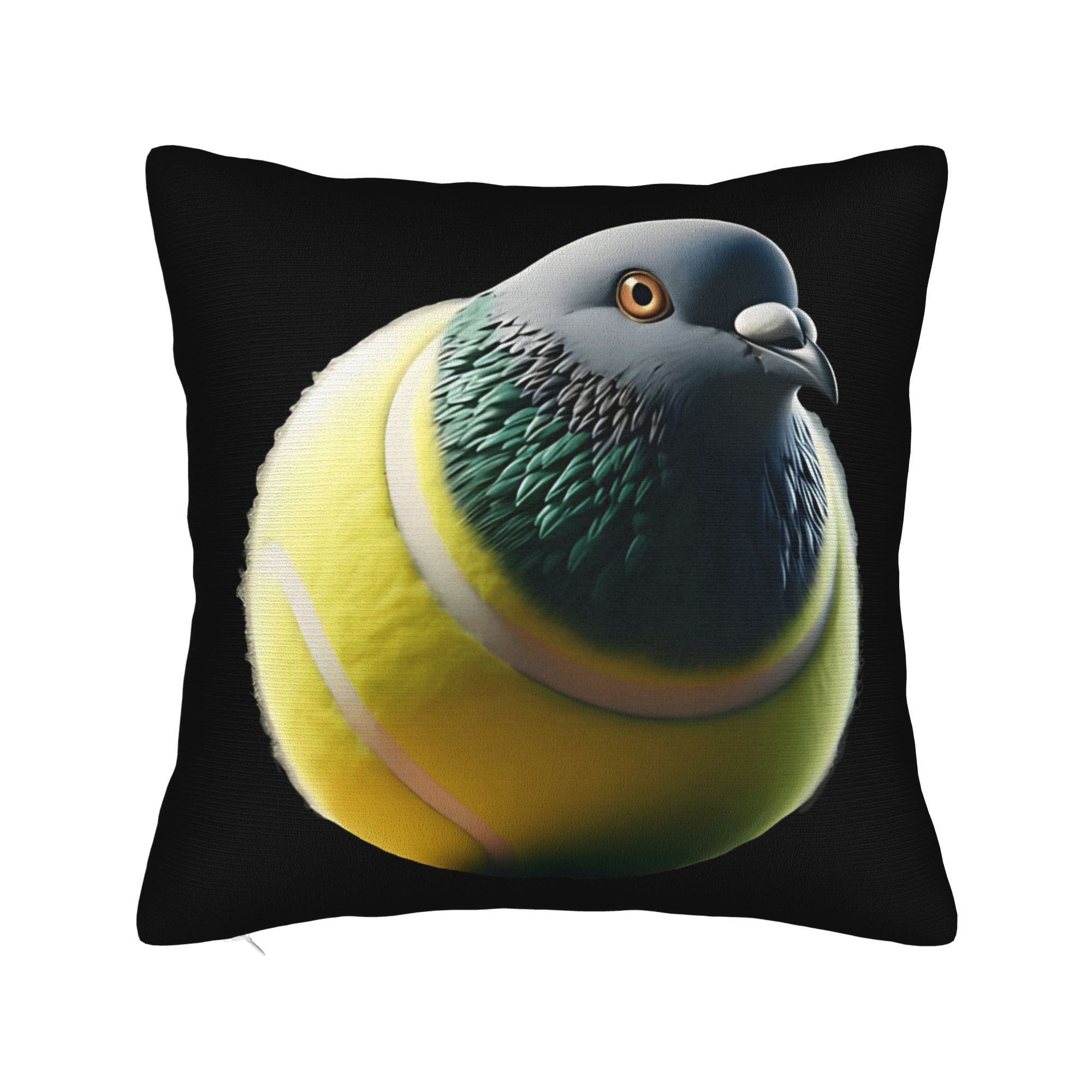 

Tennis Bird Ball Meme Pillow Cover Morden Pillow Case For Living Room Bed Chair Custom Cushion Cover Gift Idea 12x12Inch