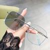 Women Pochromic Myopia Glasses Vintage Color Changing Eyeglasses Fashion Sunglasses Minus Sight Eyewear Diopter O To -4.0