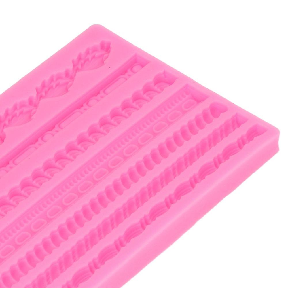 Silicone Silicone Fondant Mold Non Stick Macrame Mold Reusable Hemp Rope Mold  Cake Decorating