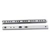 2PCS Smooth Glide Bearing Drawer Slides Two Way Slide Steel Ball Bearing Slide  Cabinet