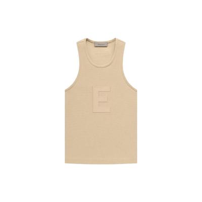 Essentials Drop 2 SS23 Vintage Label Knitted Solid Color Tank Top Women Tops FOG-SS23-326