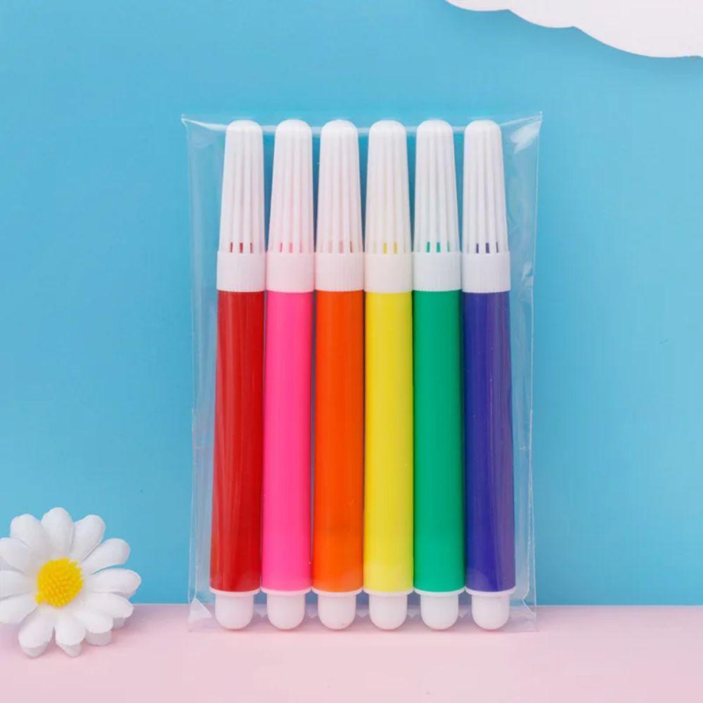 Safe Coloring Markers Color Filling Colorful Watercolor Pen DIY Graffiti Bag   Children