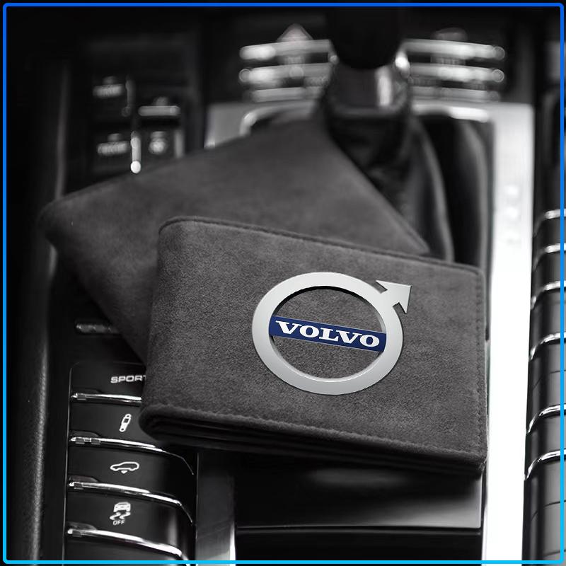Porta Patente di Guida in Pelle PU Portafoglio per Carte Accessori Auto Per Volvo XC90 XC60 XC70 XC40 V90 V60 V40 C70 C30 S80