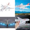 Airbus A380 Remote Controlled Airplane Toy With Lighting Design For Kids Gifts