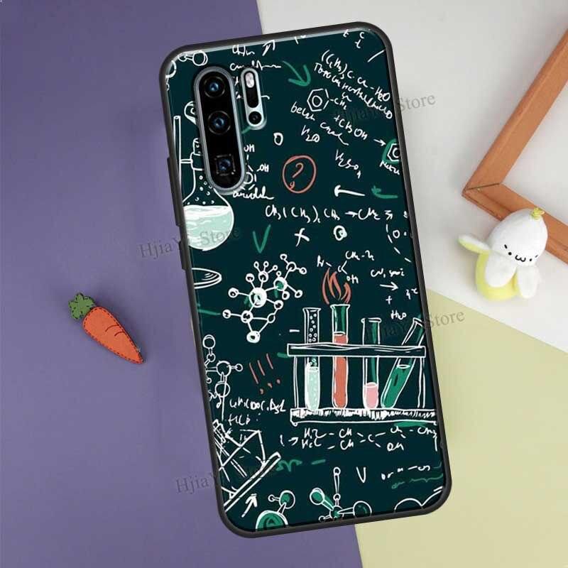 Biologie und Chemie Hülle für Huawei P30 Lite P10 P40 P20 Pro Mate 10 Lite 20 30 Pro P Smart Z 2019 Hülle