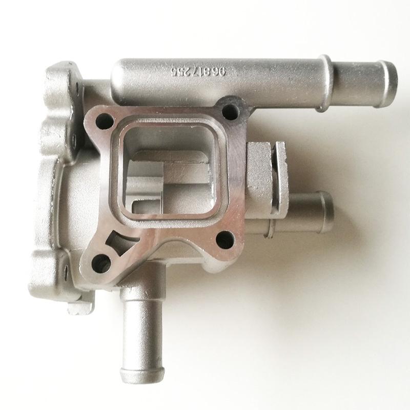 New 96984103 96984104 Aluminum Engine Coolant Thermostat housing for Chevrolet Chevy for Cruze Orlando Astra Zafira 96817255