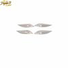Fits For BMW X1 E84 2010-2014 2015 ABS Silver Interior Door Bowl Cover Trim 4PCS