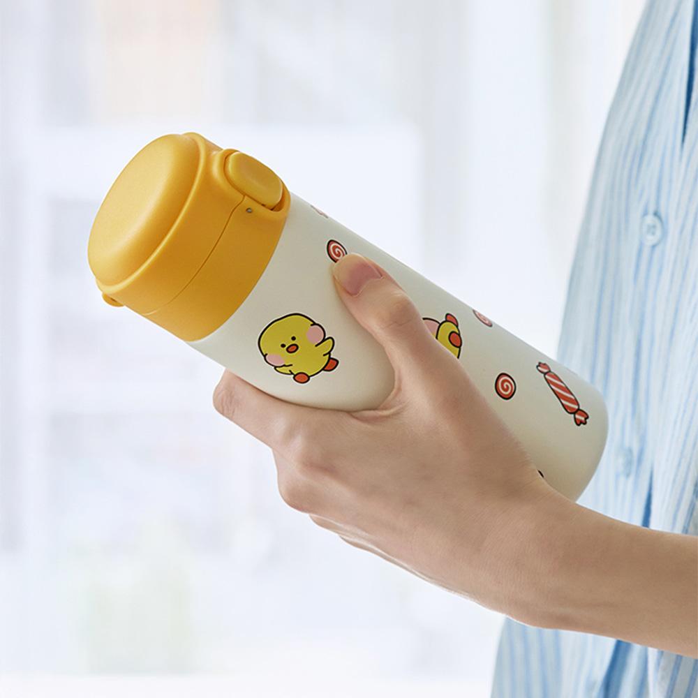 LINE FRIENDS Minini Sallini Pattern One-Touch Tumbler (420ml)