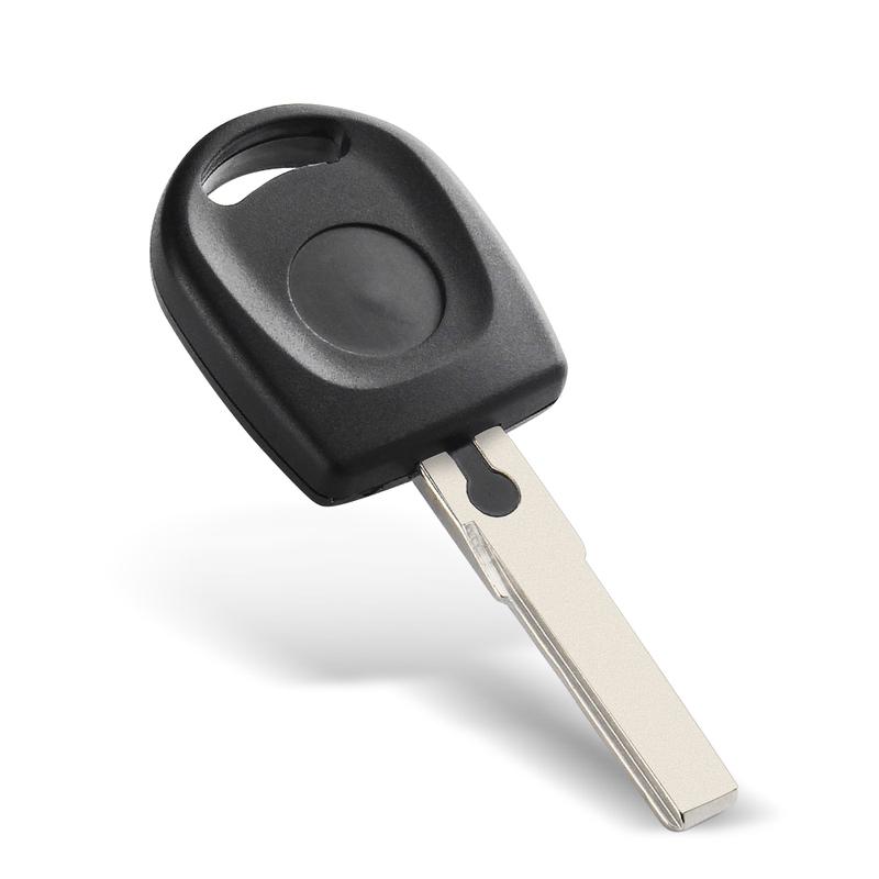 KEYYOU Replacement Car Key Blank Case For VW Volkswagen Passat Transponder ID48 Chip Remote Key Shell Uncut Blade HU66 Blade