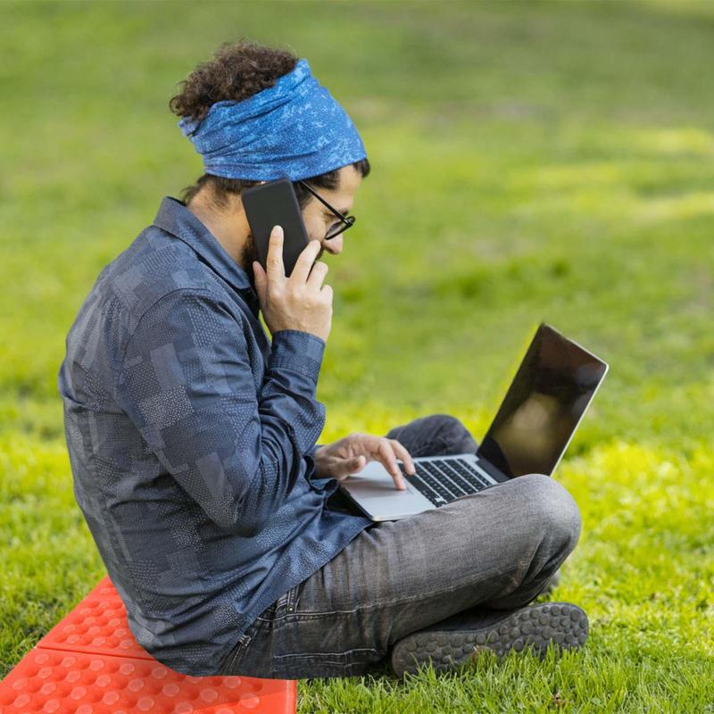 Mini Sitting Cushion Outdoor Foam Padding Foldable Waterproof XPE Cushion Portable Chair Mat Solid Camping Accessories