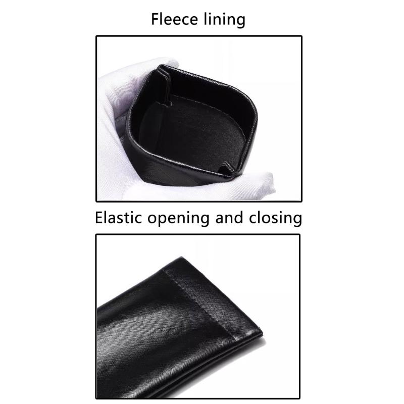 Multipurpose Simple Designs Sunglasses Bag Case with Zippers Closure for Dust and Scratch Protective Organization