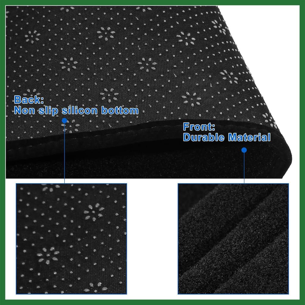 Motoforti Dashboard Covers for Dodge Journey 2011-2020 Dash Cover Mat Non-Slip Pad Protector Carpet Long-Lasting