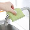 Esponja de limpieza lavable, fácil de limpiar, Color aleatorio, limpiador de ollas de descontaminación fuerte para uso diario, 4 Uds.